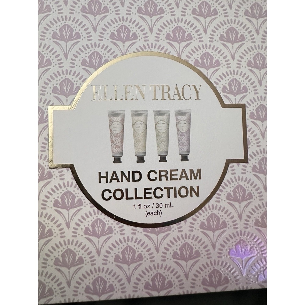 ELLEN TRACY 4Pc Hand Cream Set New